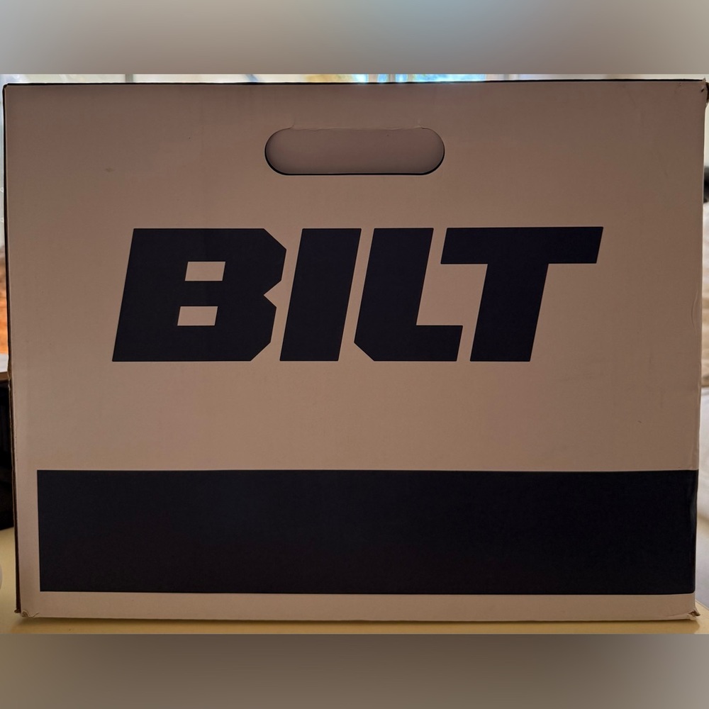 NIB BILT Men's Helmet Box - Blue and Black